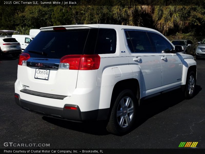 Summit White / Jet Black 2015 GMC Terrain SLE