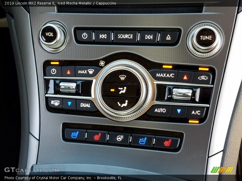 Iced Mocha Metallic / Cappuccino 2019 Lincoln MKZ Reserve II