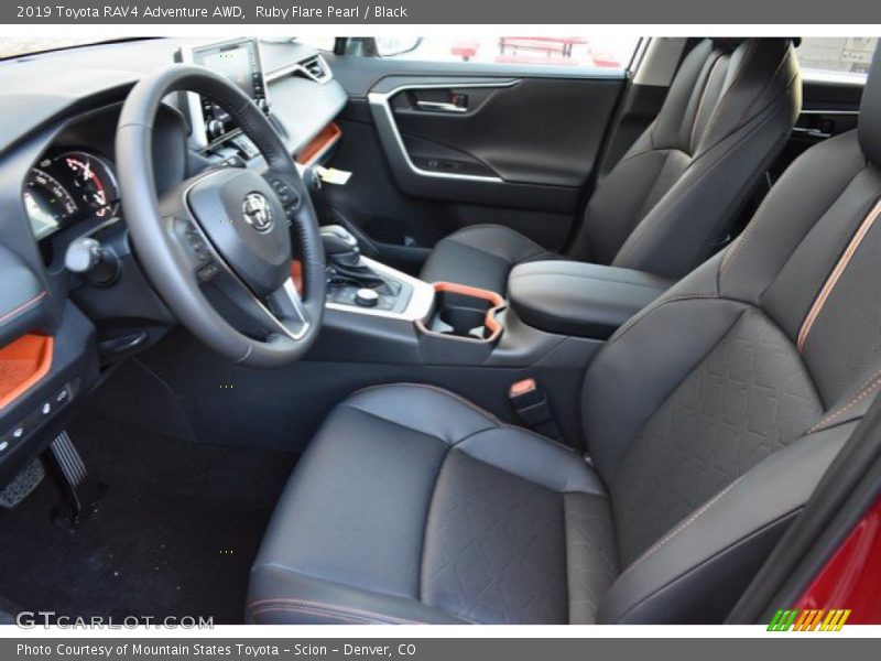 Ruby Flare Pearl / Black 2019 Toyota RAV4 Adventure AWD