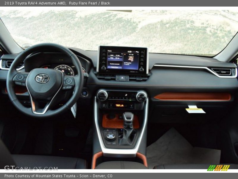 Ruby Flare Pearl / Black 2019 Toyota RAV4 Adventure AWD