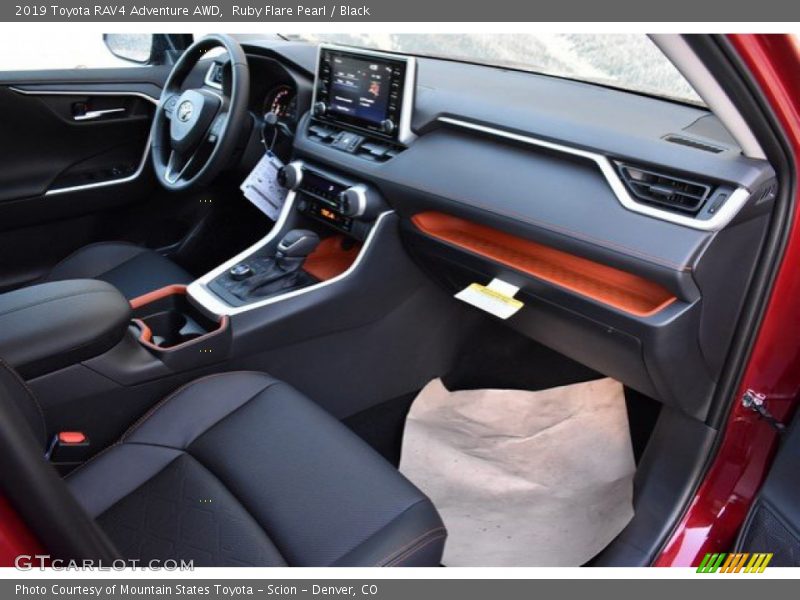 Ruby Flare Pearl / Black 2019 Toyota RAV4 Adventure AWD