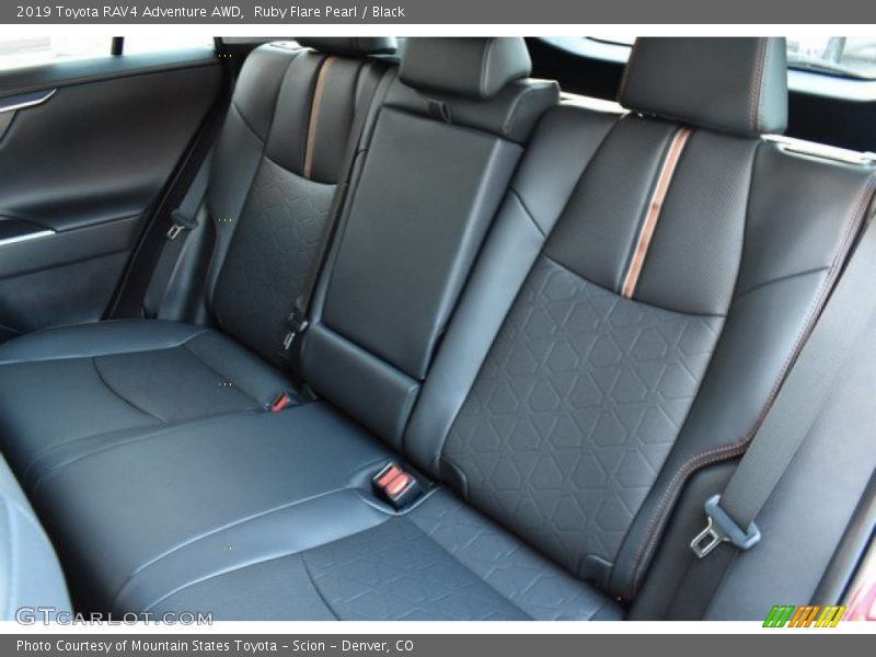 Ruby Flare Pearl / Black 2019 Toyota RAV4 Adventure AWD