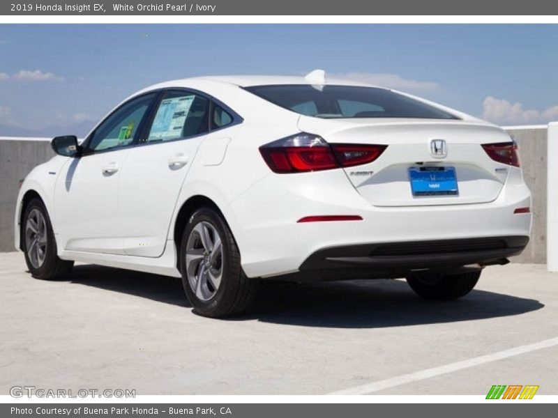 White Orchid Pearl / Ivory 2019 Honda Insight EX