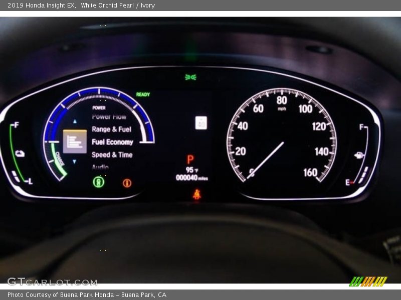 White Orchid Pearl / Ivory 2019 Honda Insight EX