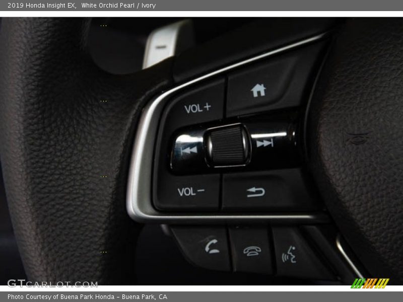 White Orchid Pearl / Ivory 2019 Honda Insight EX