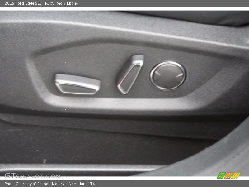 Ruby Red / Ebony 2019 Ford Edge SEL