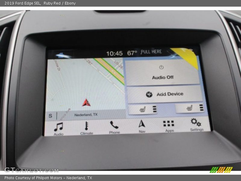 Ruby Red / Ebony 2019 Ford Edge SEL