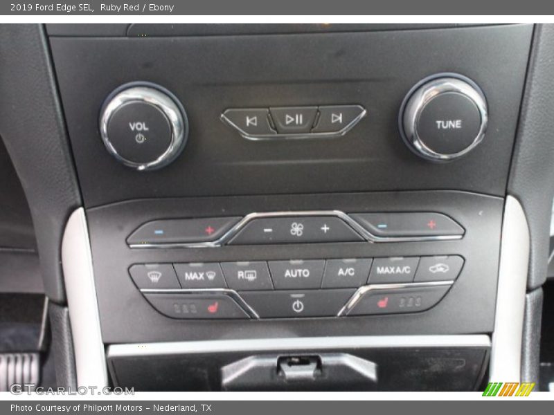 Ruby Red / Ebony 2019 Ford Edge SEL
