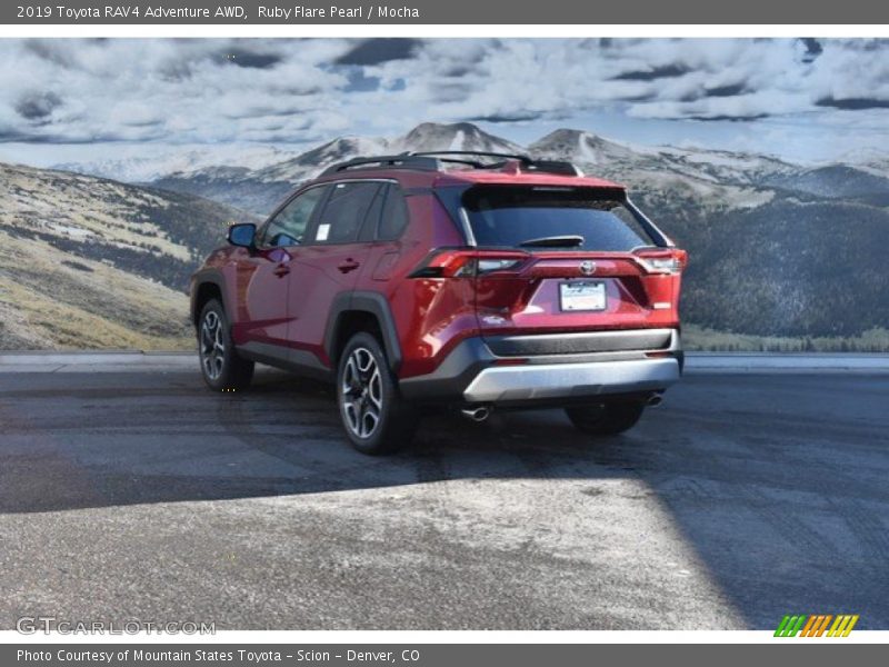 Ruby Flare Pearl / Mocha 2019 Toyota RAV4 Adventure AWD
