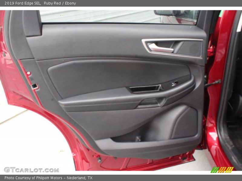 Ruby Red / Ebony 2019 Ford Edge SEL