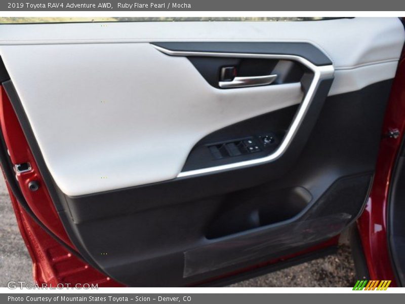 Ruby Flare Pearl / Mocha 2019 Toyota RAV4 Adventure AWD