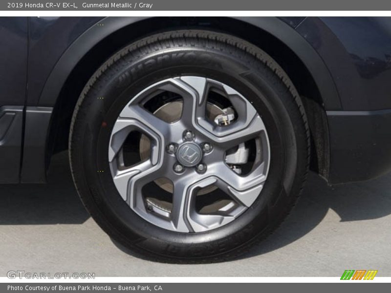 Gunmetal Metallic / Gray 2019 Honda CR-V EX-L