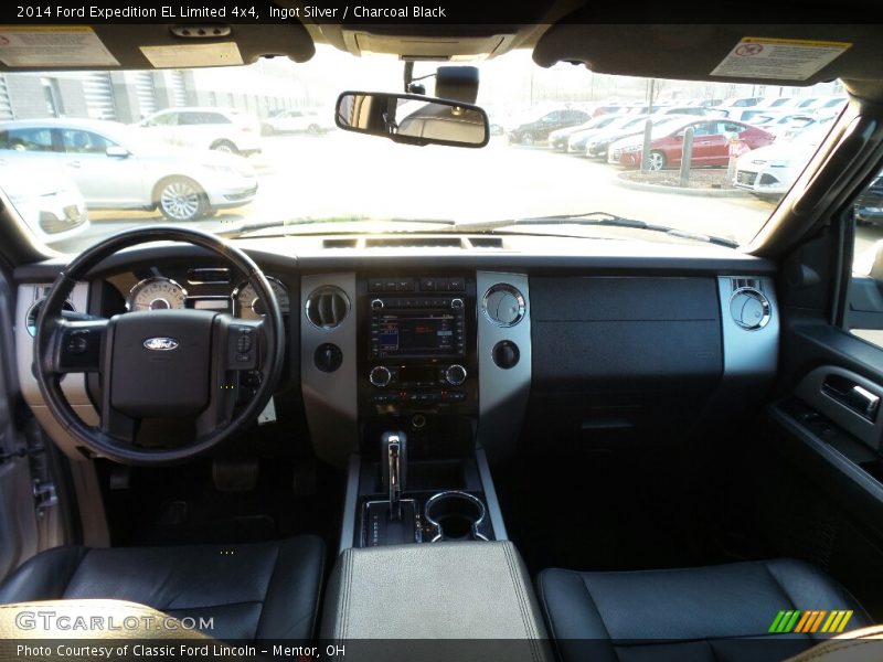 Ingot Silver / Charcoal Black 2014 Ford Expedition EL Limited 4x4