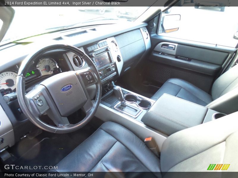 Ingot Silver / Charcoal Black 2014 Ford Expedition EL Limited 4x4