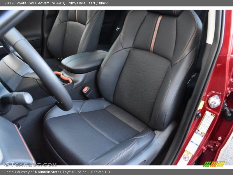 Ruby Flare Pearl / Black 2019 Toyota RAV4 Adventure AWD