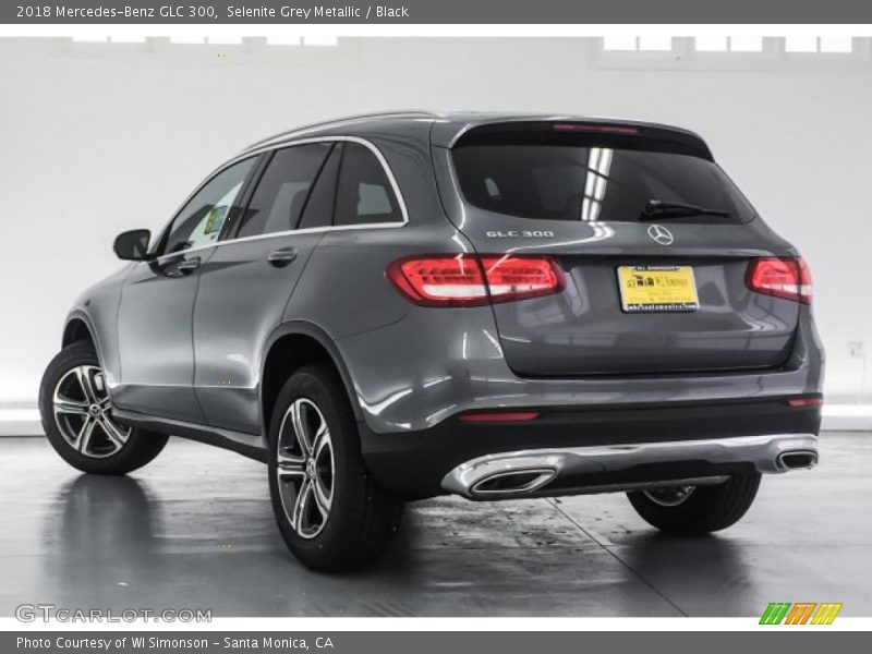 Selenite Grey Metallic / Black 2018 Mercedes-Benz GLC 300