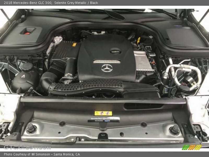 Selenite Grey Metallic / Black 2018 Mercedes-Benz GLC 300
