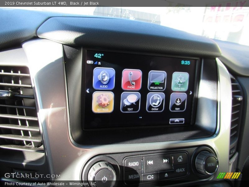 Black / Jet Black 2019 Chevrolet Suburban LT 4WD