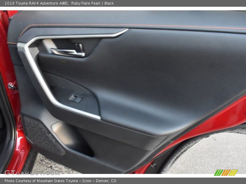 Ruby Flare Pearl / Black 2019 Toyota RAV4 Adventure AWD