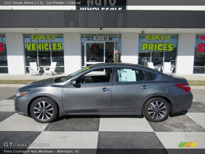 Gun Metallic / Charcoal 2017 Nissan Altima 2.5 SL