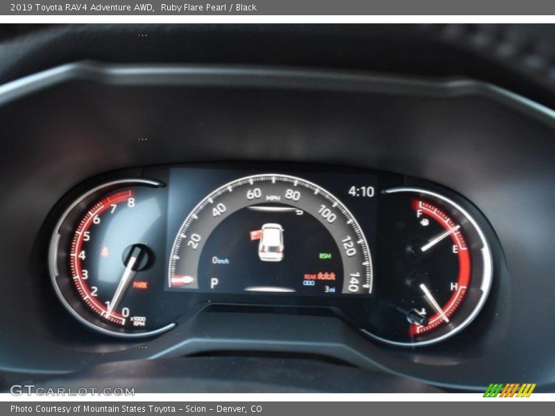 Ruby Flare Pearl / Black 2019 Toyota RAV4 Adventure AWD
