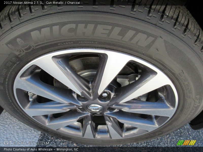 Gun Metallic / Charcoal 2017 Nissan Altima 2.5 SL