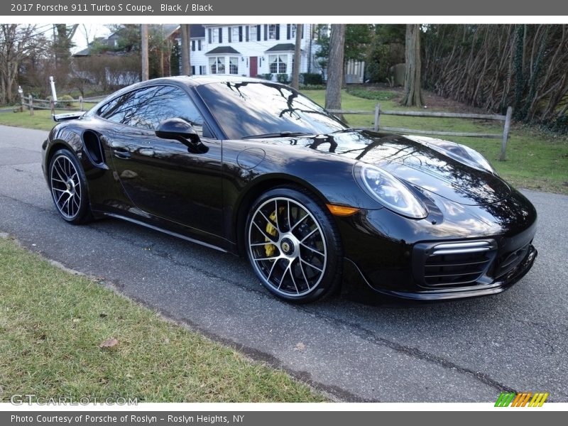 Front 3/4 View of 2017 911 Turbo S Coupe