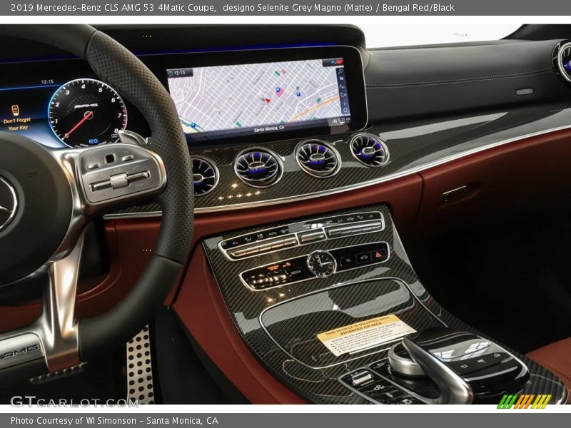 Dashboard of 2019 CLS AMG 53 4Matic Coupe