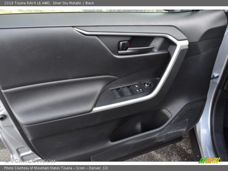 Door Panel of 2019 RAV4 LE AWD