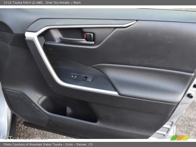 Door Panel of 2019 RAV4 LE AWD