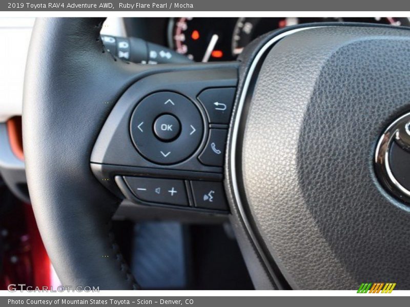 Ruby Flare Pearl / Mocha 2019 Toyota RAV4 Adventure AWD