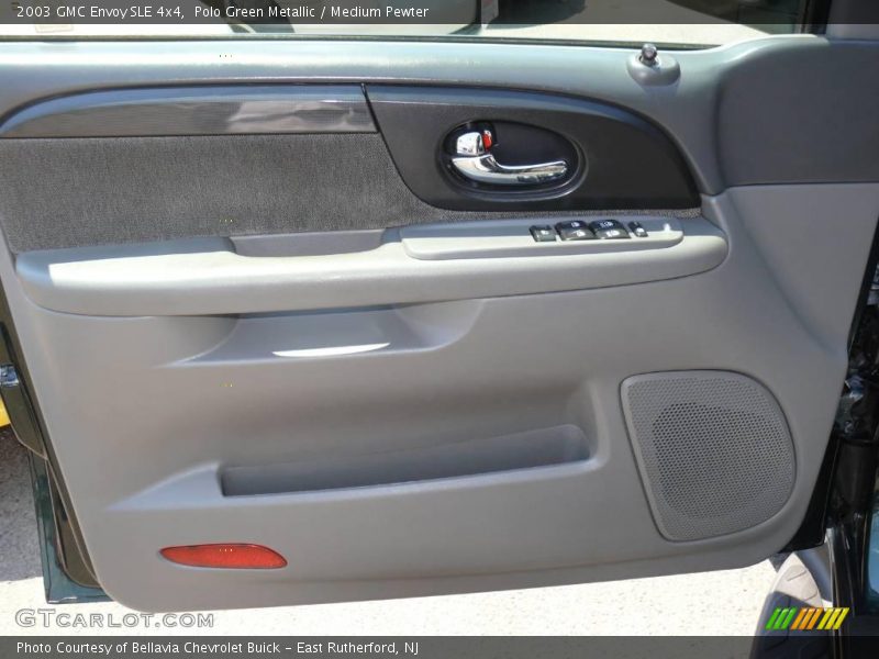 Polo Green Metallic / Medium Pewter 2003 GMC Envoy SLE 4x4