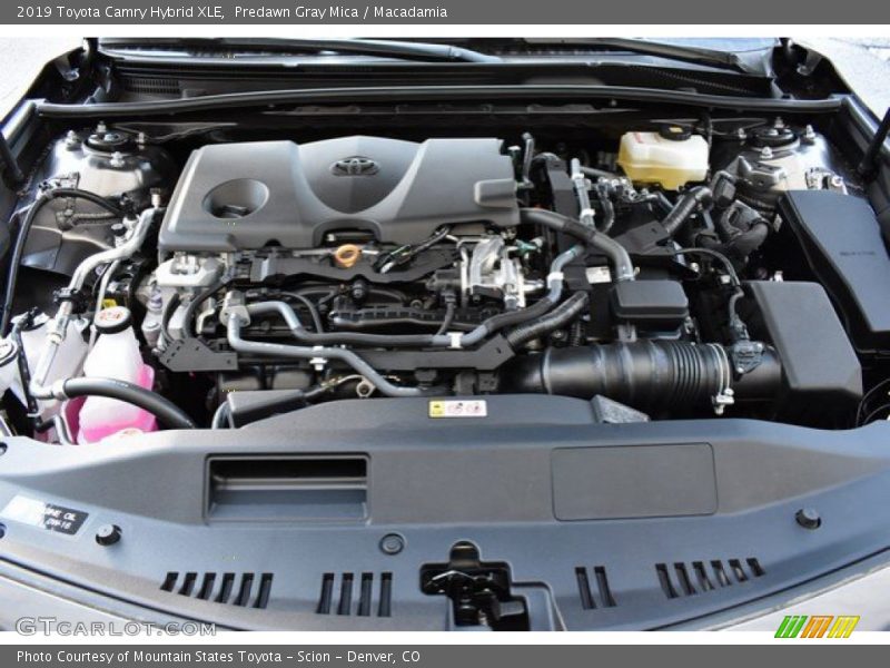  2019 Camry Hybrid XLE Engine - 2.5 Liter DOHC 16-Valve Dual VVT-i 4 Cylinder Gasoline/Electric Hybrid
