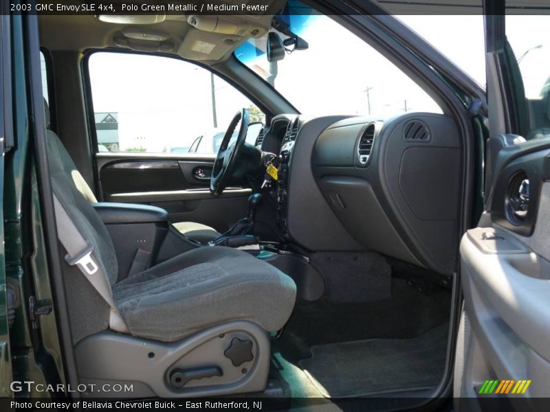 Polo Green Metallic / Medium Pewter 2003 GMC Envoy SLE 4x4