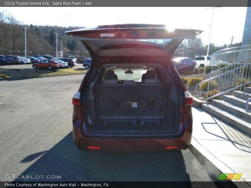 Salsa Red Pearl / Ash 2019 Toyota Sienna XLE