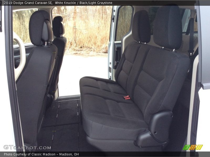 White Knuckle / Black/Light Graystone 2019 Dodge Grand Caravan SE