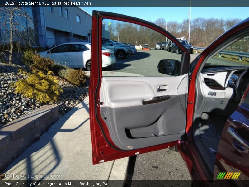 Salsa Red Pearl / Ash 2019 Toyota Sienna XLE