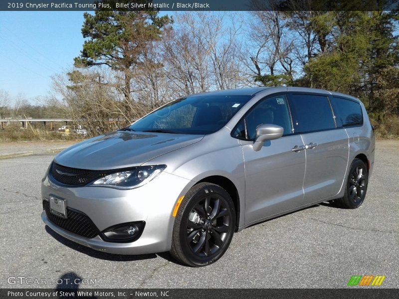 Billet Silver Metallic / Black/Black 2019 Chrysler Pacifica Touring Plus