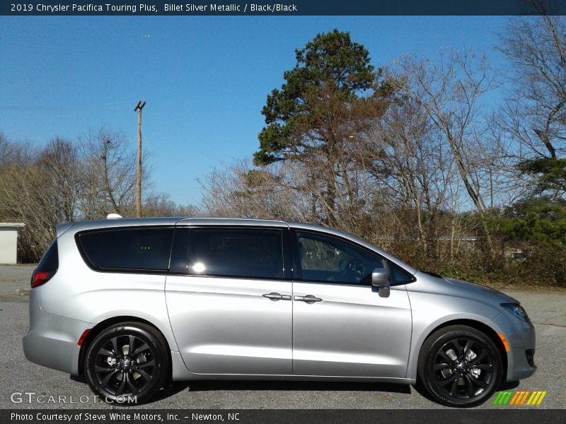 Billet Silver Metallic / Black/Black 2019 Chrysler Pacifica Touring Plus