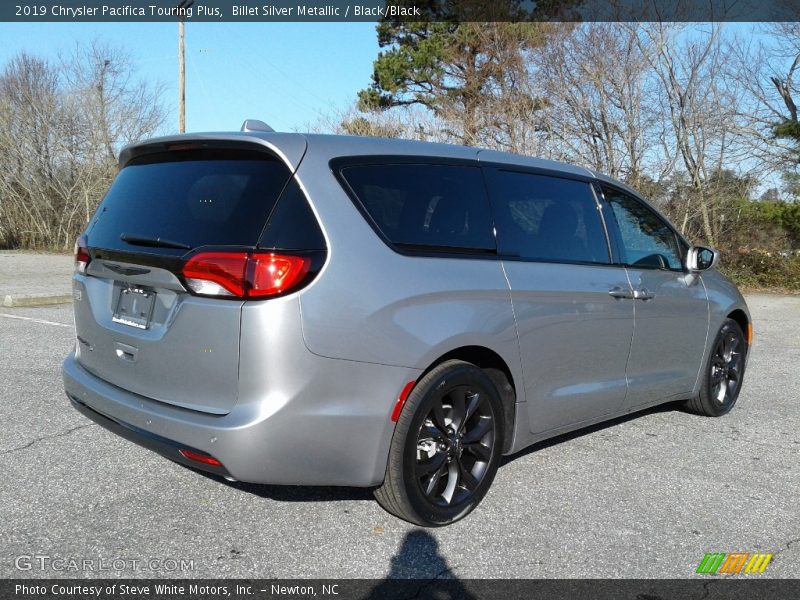 Billet Silver Metallic / Black/Black 2019 Chrysler Pacifica Touring Plus