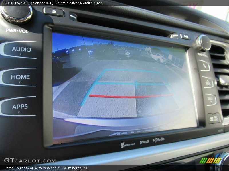 Celestial Silver Metallic / Ash 2018 Toyota Highlander XLE