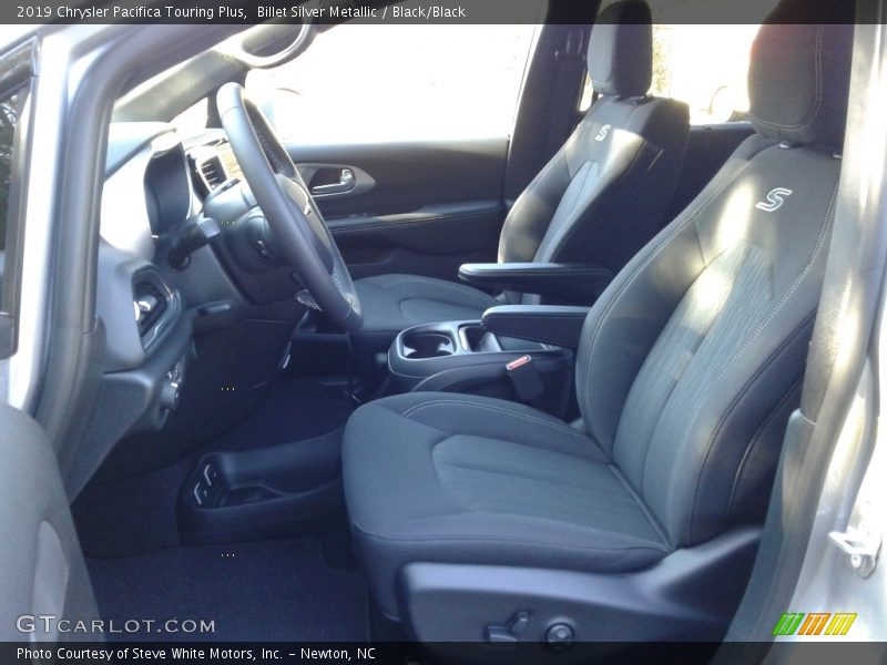 Billet Silver Metallic / Black/Black 2019 Chrysler Pacifica Touring Plus