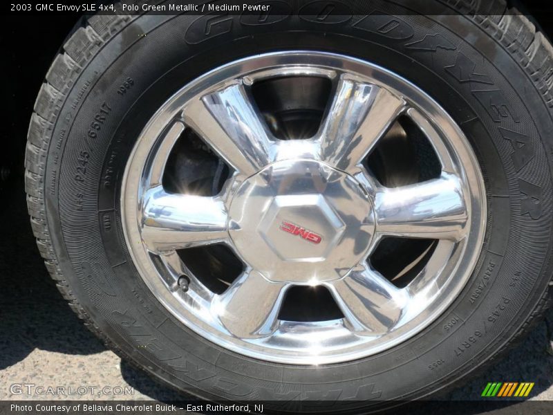 Polo Green Metallic / Medium Pewter 2003 GMC Envoy SLE 4x4