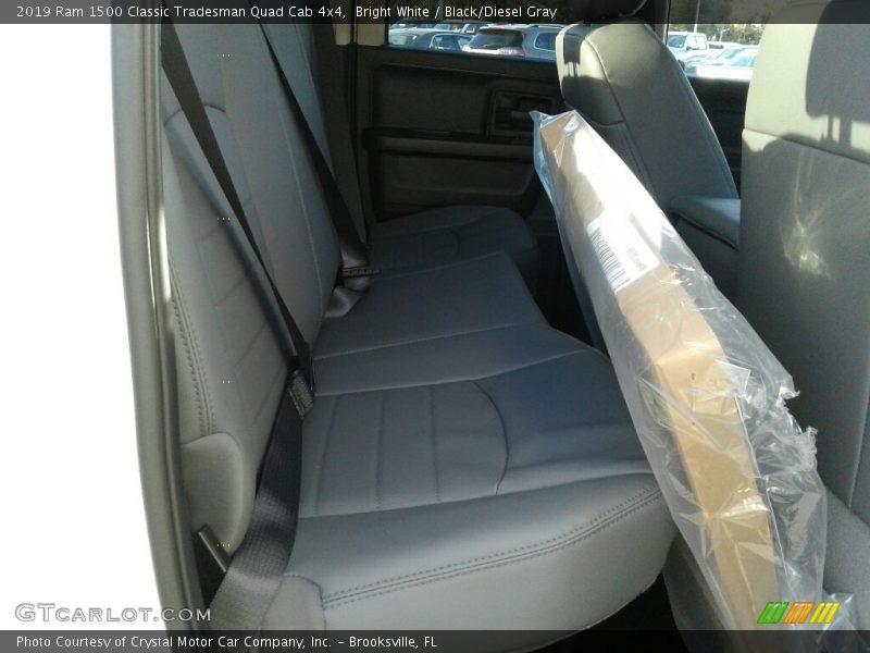 Bright White / Black/Diesel Gray 2019 Ram 1500 Classic Tradesman Quad Cab 4x4