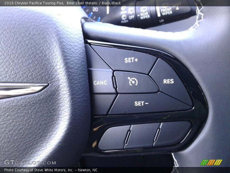 Billet Silver Metallic / Black/Black 2019 Chrysler Pacifica Touring Plus