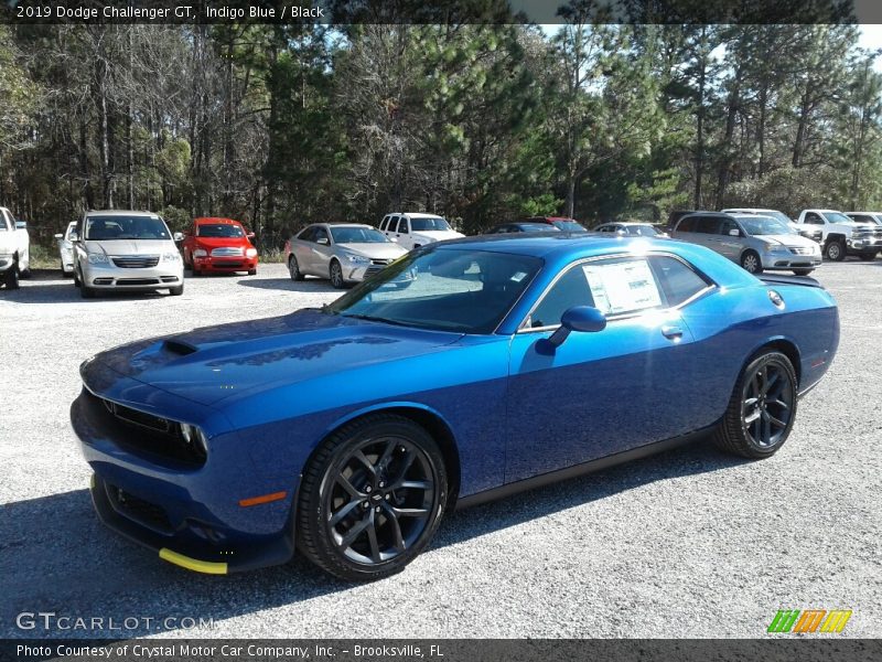 Indigo Blue / Black 2019 Dodge Challenger GT