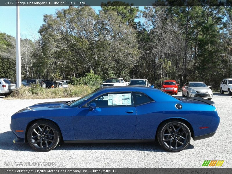 Indigo Blue / Black 2019 Dodge Challenger GT
