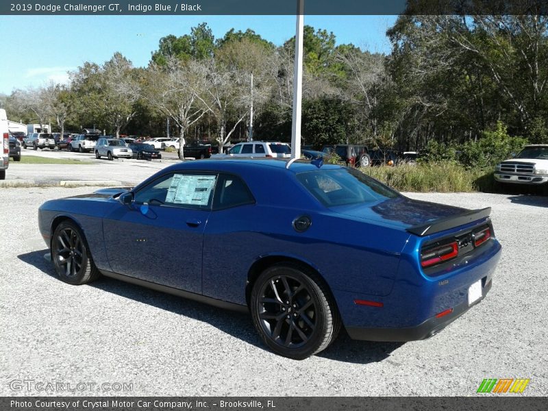 Indigo Blue / Black 2019 Dodge Challenger GT