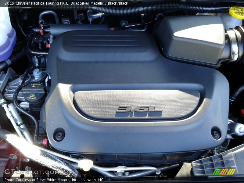 Billet Silver Metallic / Black/Black 2019 Chrysler Pacifica Touring Plus