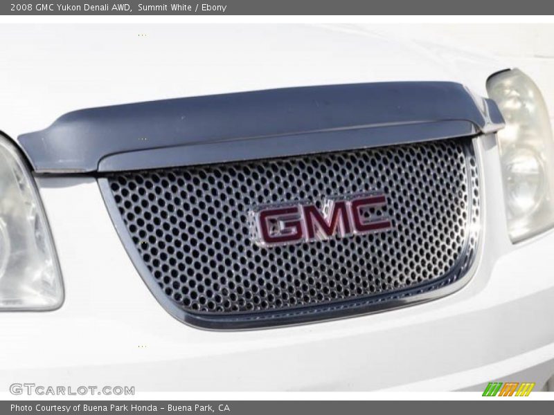 Summit White / Ebony 2008 GMC Yukon Denali AWD